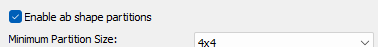 AV1-Codec Enable ab shape partitions Setting