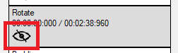 Video Rotate filter deactivated