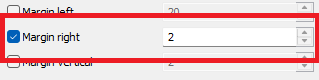 subtitle margin right