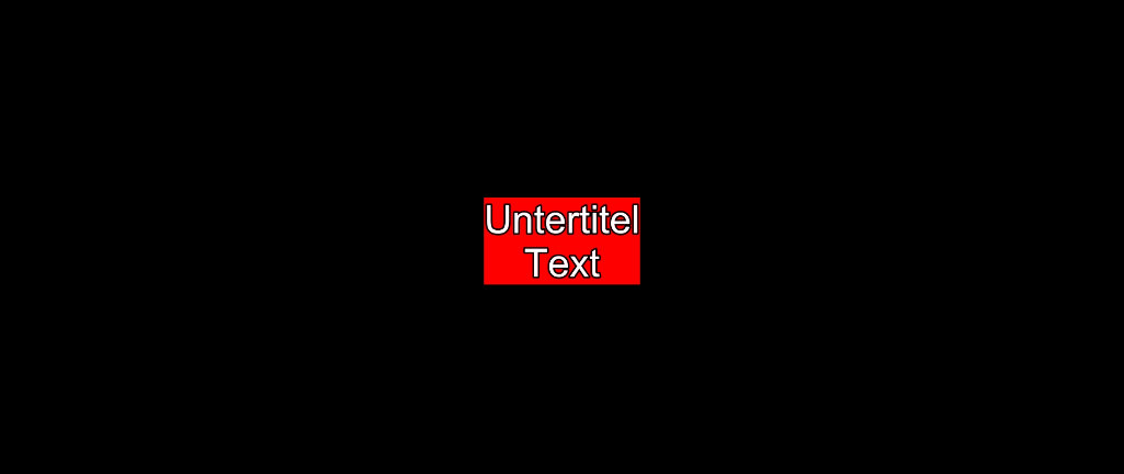 Rote Hintergrundfarbe der Schrift