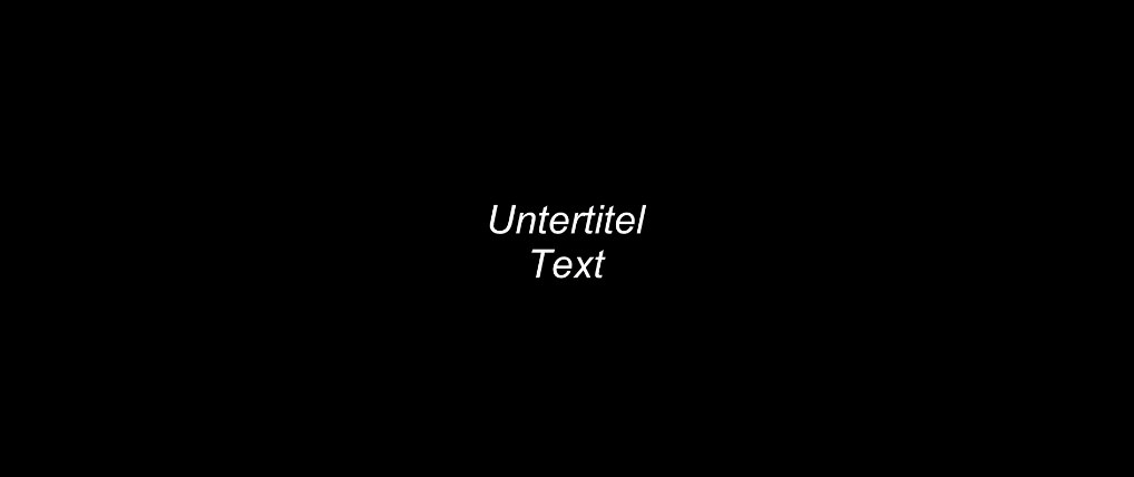 Schrift kursiv dargestellt
