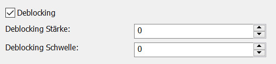 H.264 Deblocking